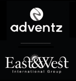 Adventz and East and West International Group logo